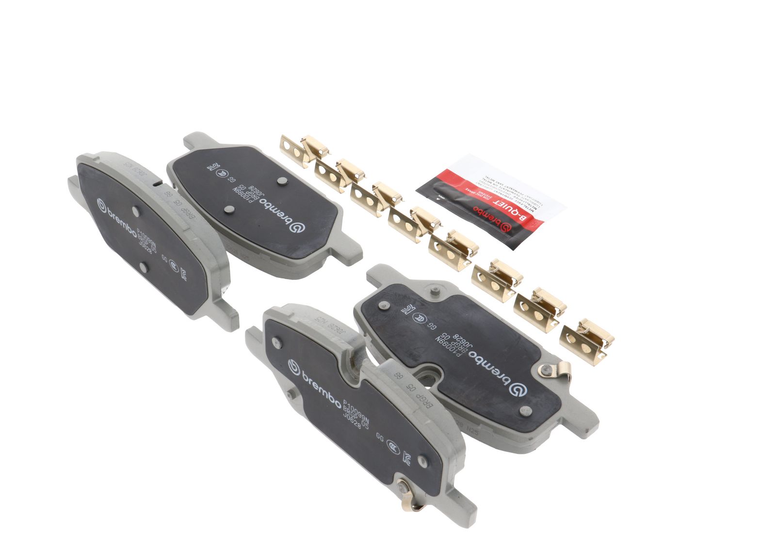 PRIME Ceramic Front Disc Brake Pad Set - P10099N_18