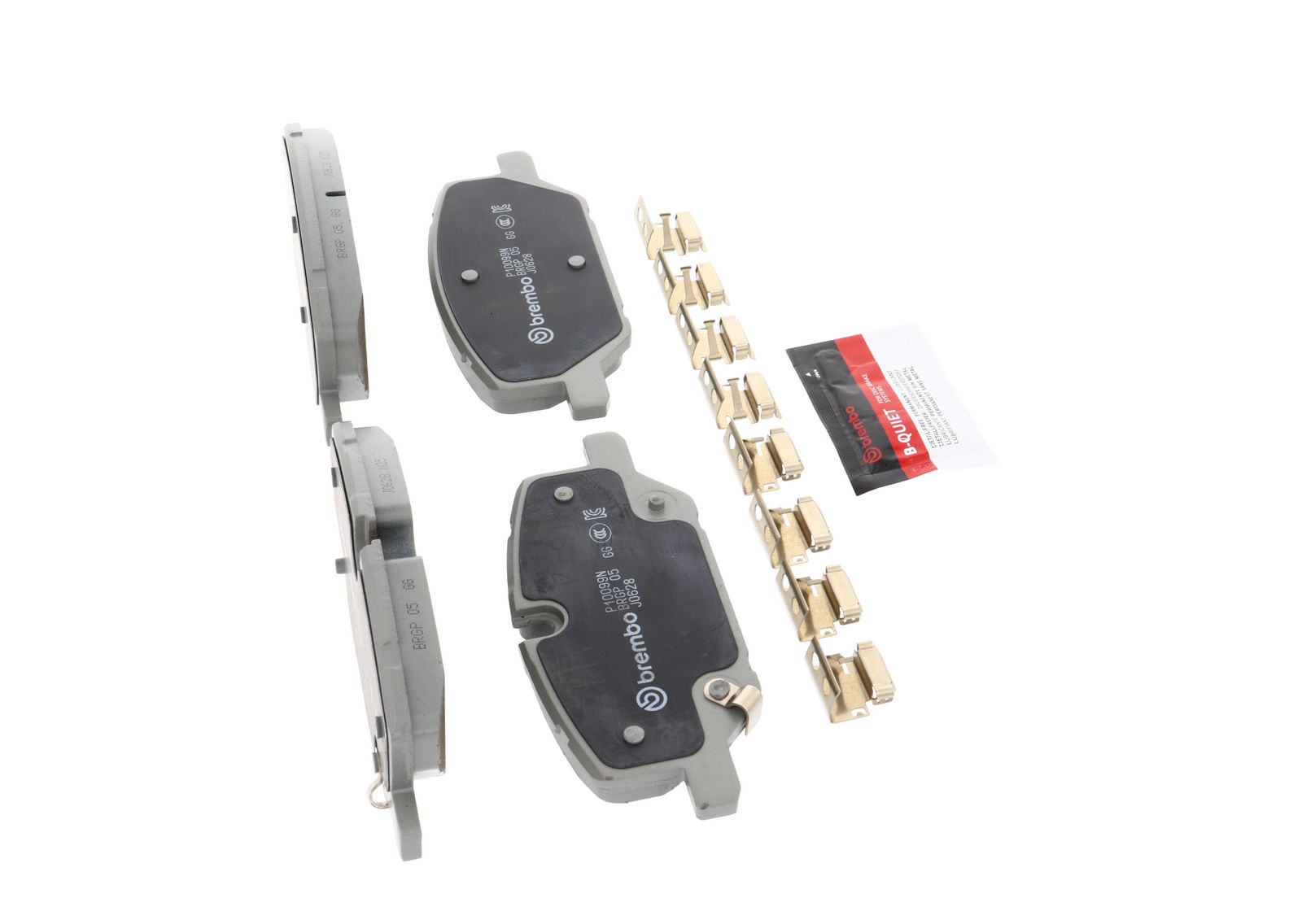 PRIME Ceramic Front Disc Brake Pad Set - P10099N_20