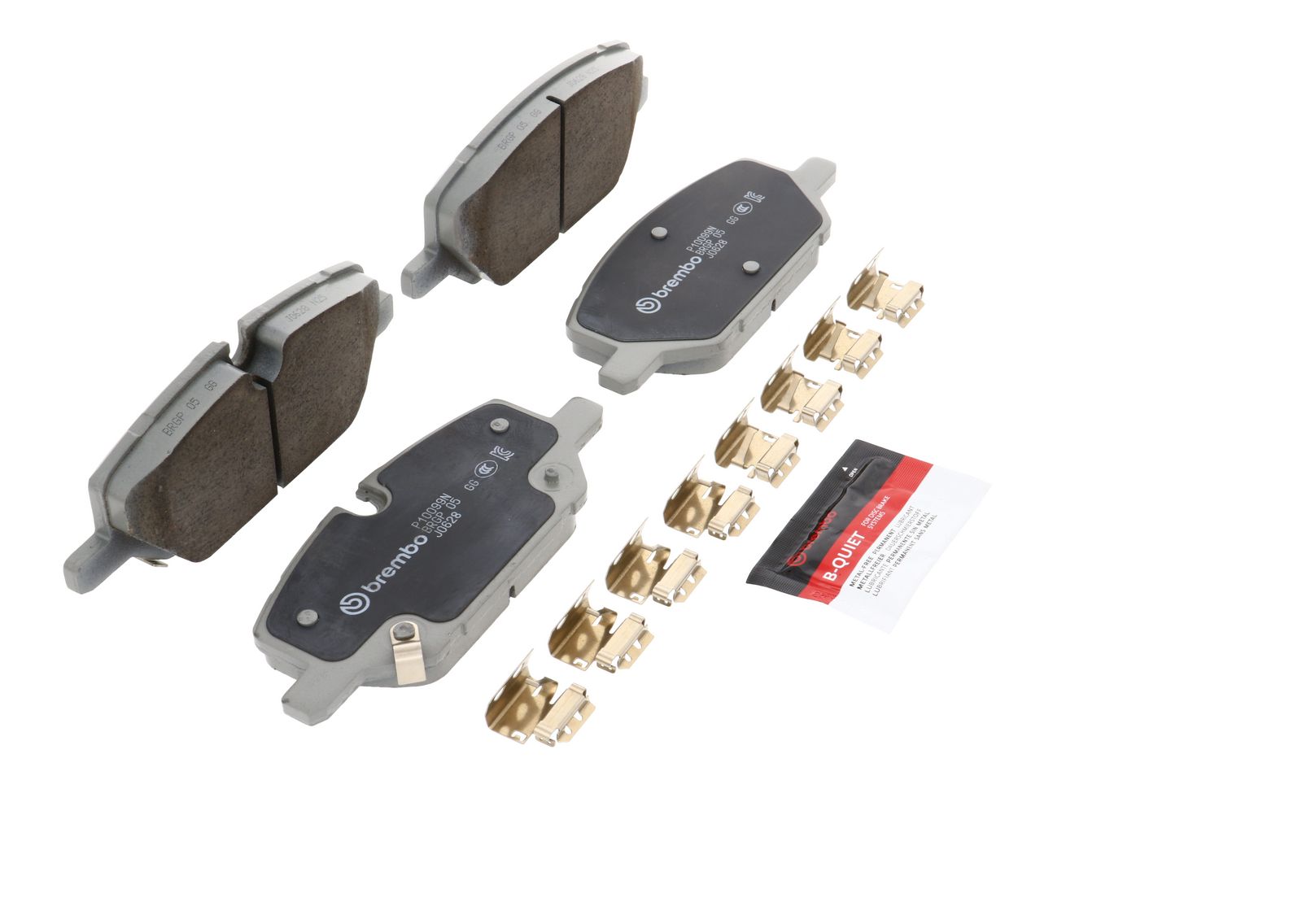 PRIME Ceramic Front Disc Brake Pad Set - P10099N_23
