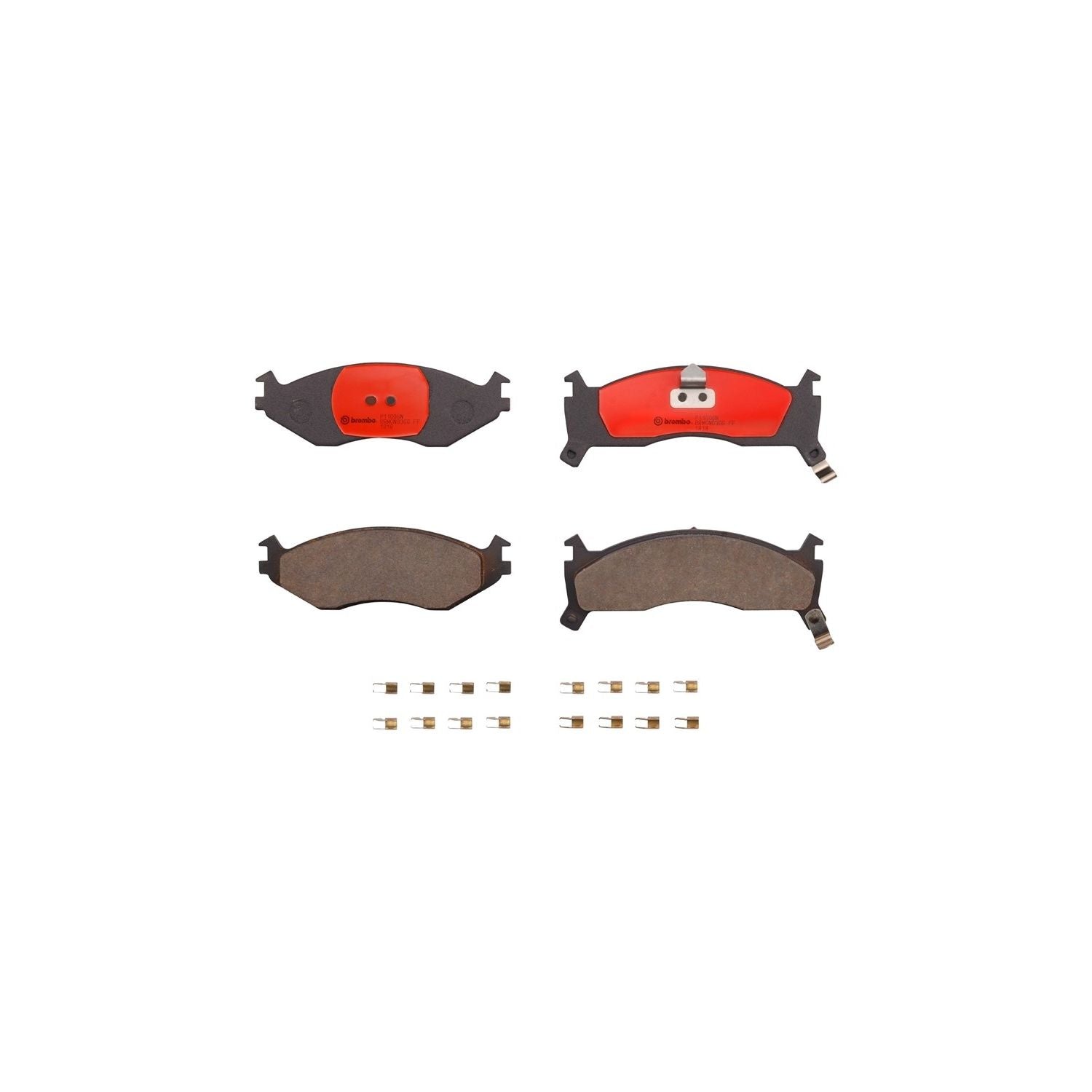 PRIME Ceramic Front Disc Brake Pad Set - P11006N_01