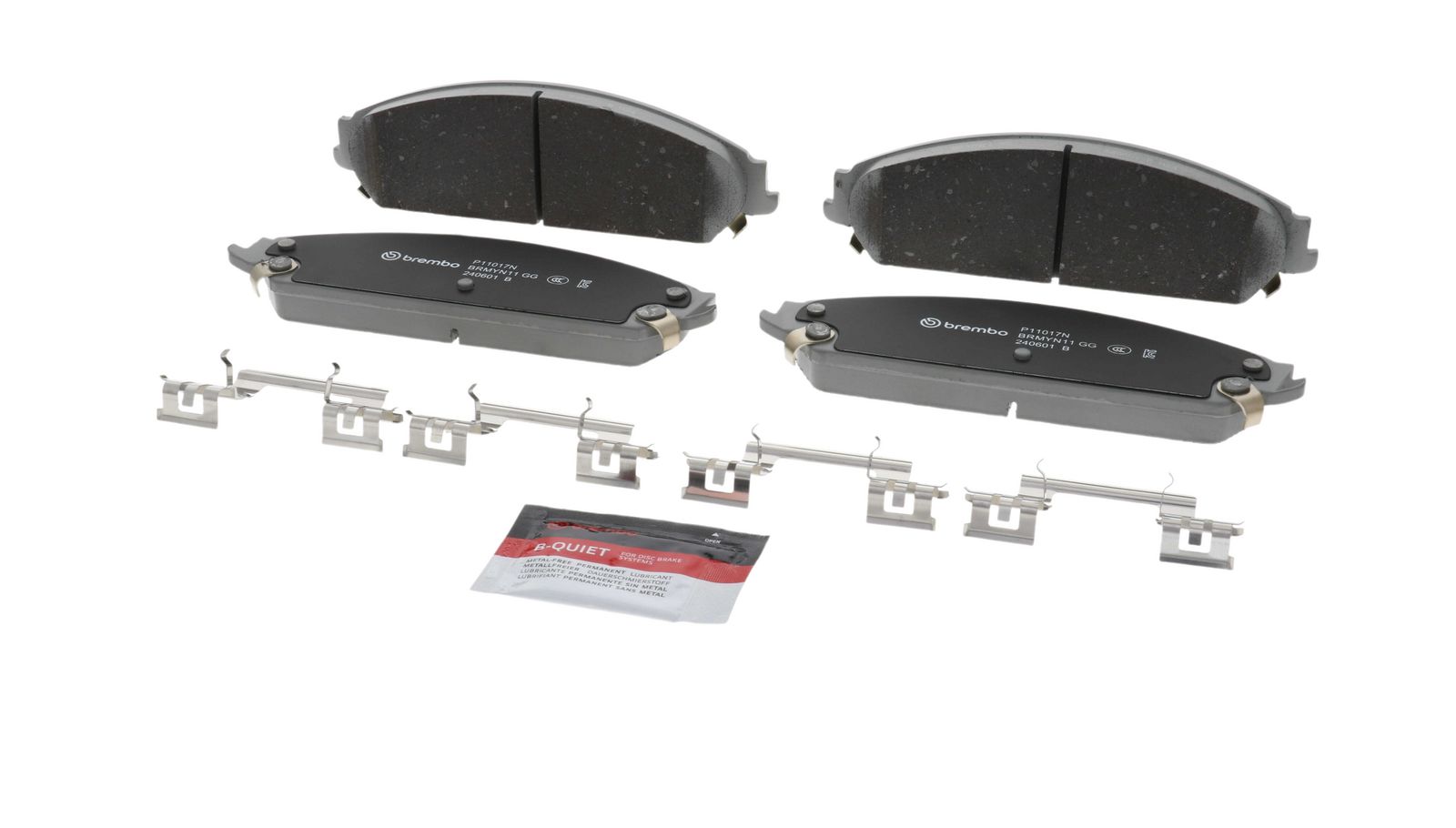 PRIME Ceramic Front Disc Brake Pad Set - P11017N_04