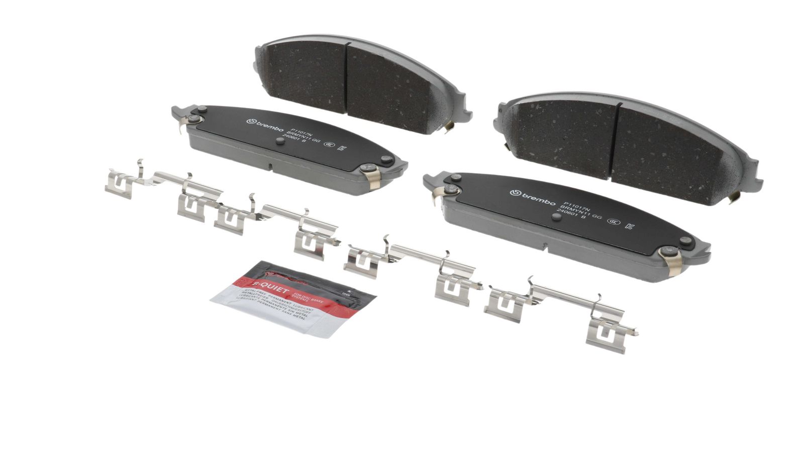 PRIME Ceramic Front Disc Brake Pad Set - P11017N_05
