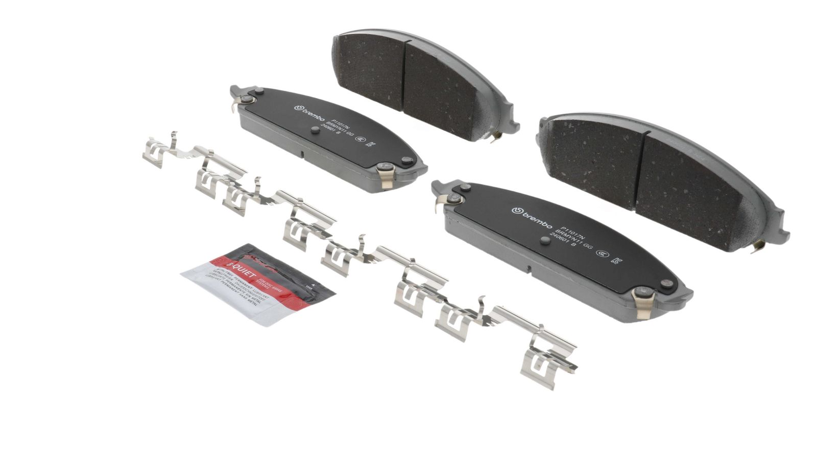 PRIME Ceramic Front Disc Brake Pad Set - P11017N_06