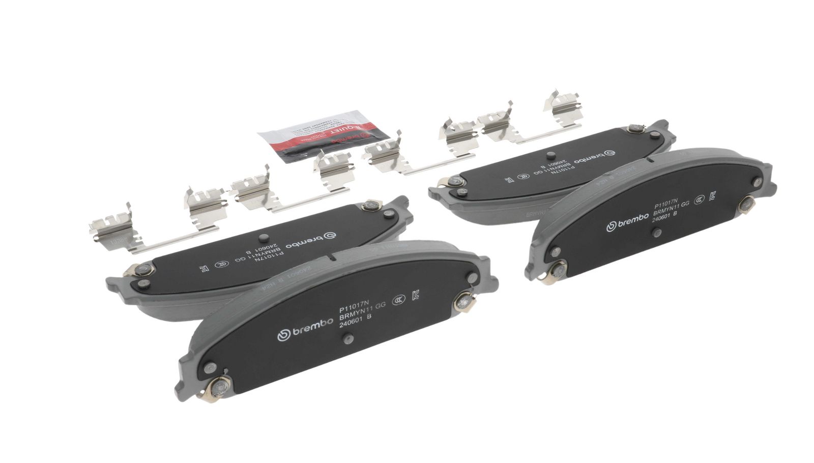 PRIME Ceramic Front Disc Brake Pad Set - P11017N_13