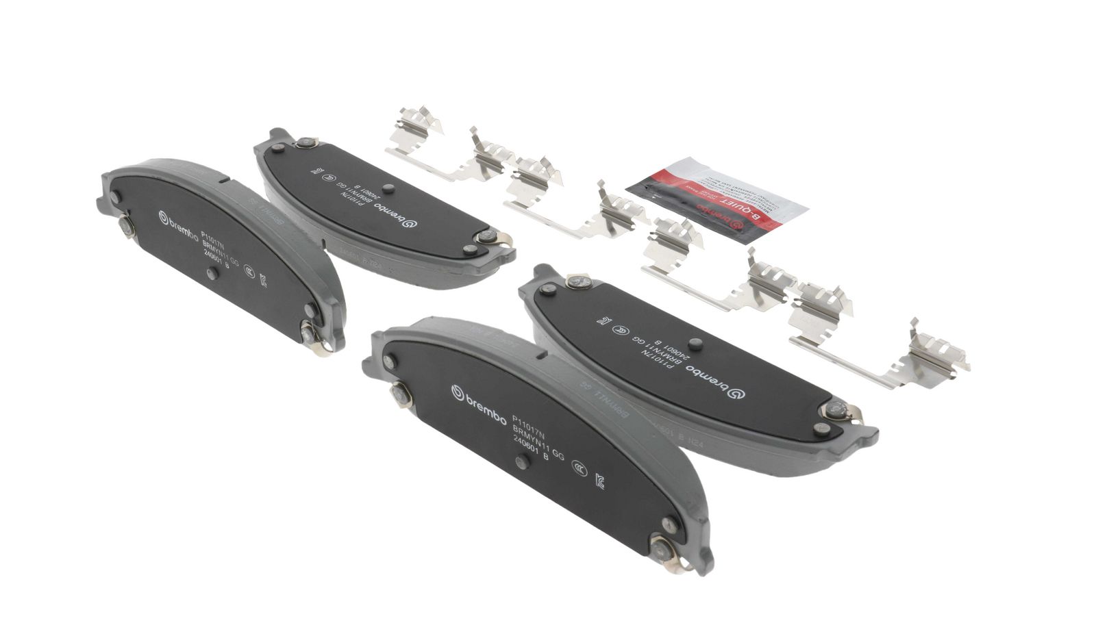 PRIME Ceramic Front Disc Brake Pad Set - P11017N_18