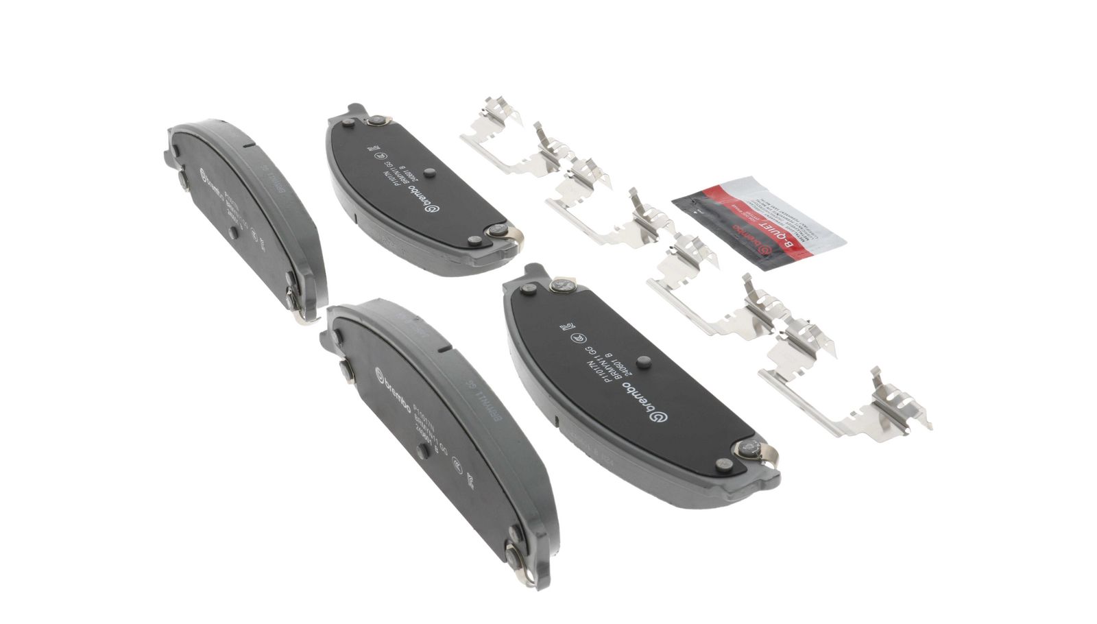 PRIME Ceramic Front Disc Brake Pad Set - P11017N_19