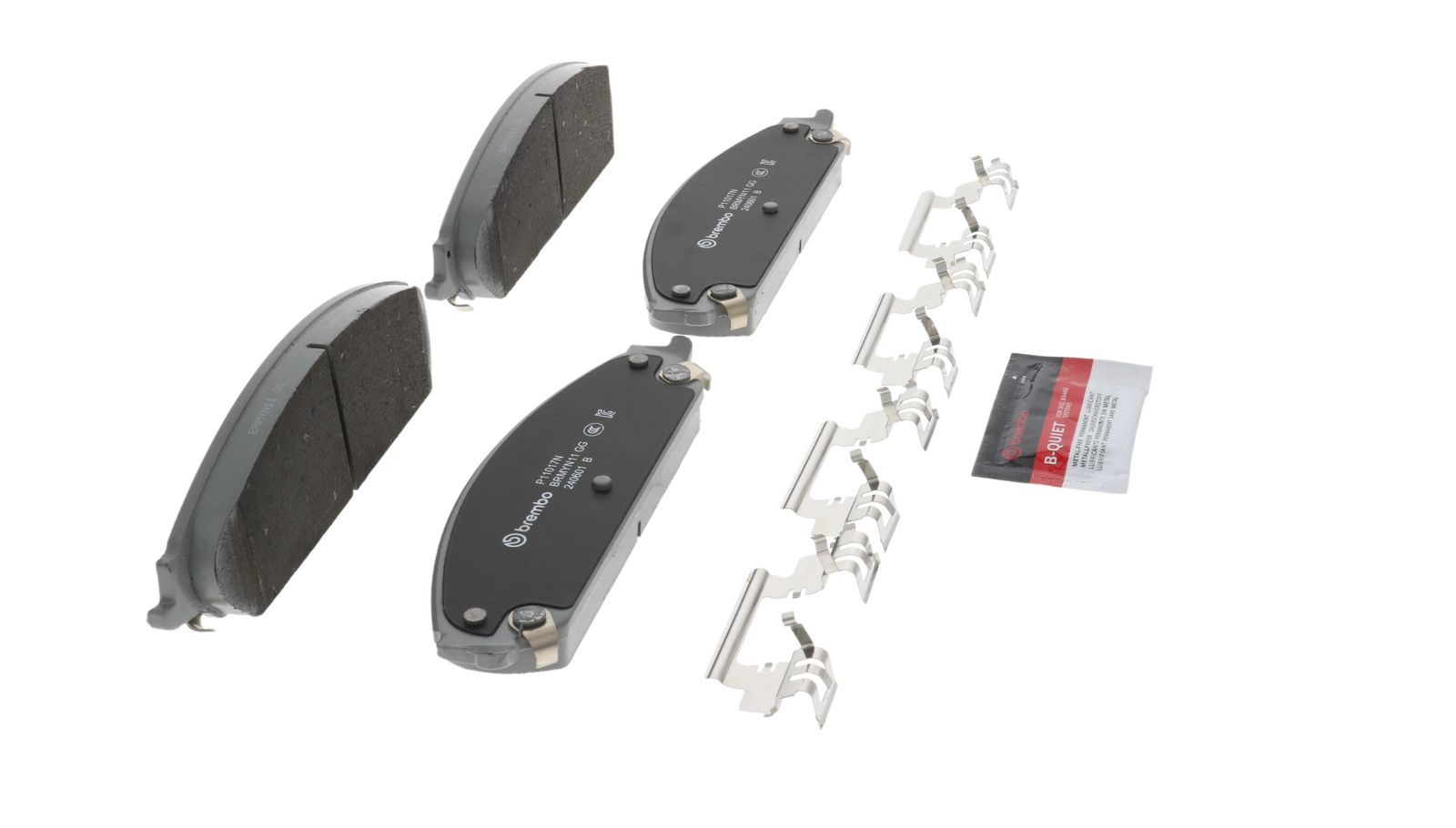 PRIME Ceramic Front Disc Brake Pad Set - P11017N_22
