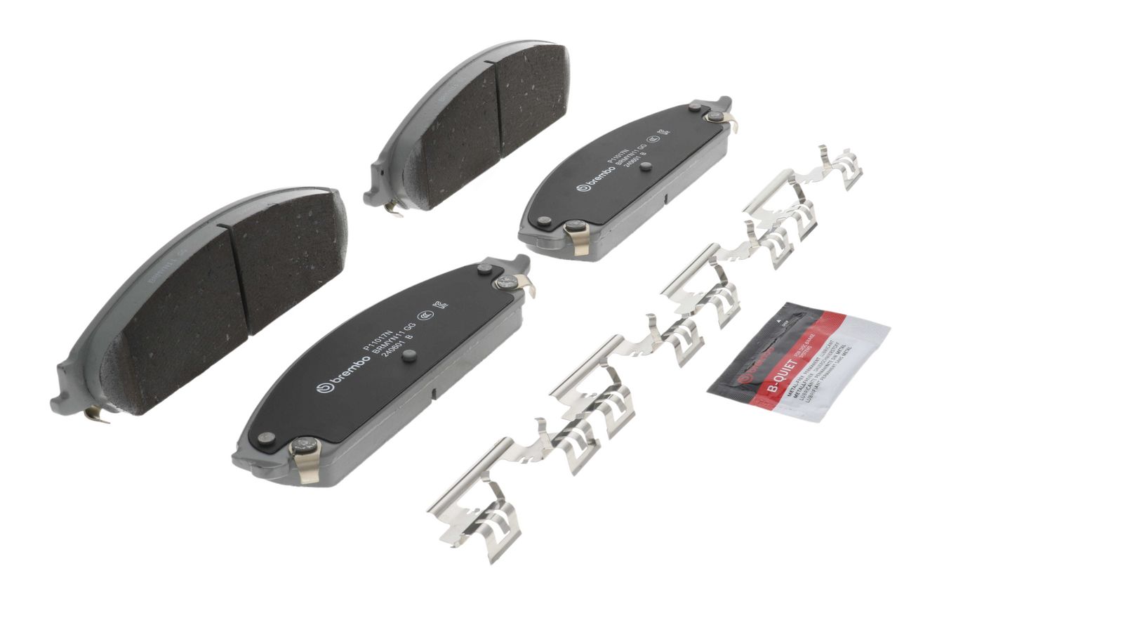 PRIME Ceramic Front Disc Brake Pad Set - P11017N_23