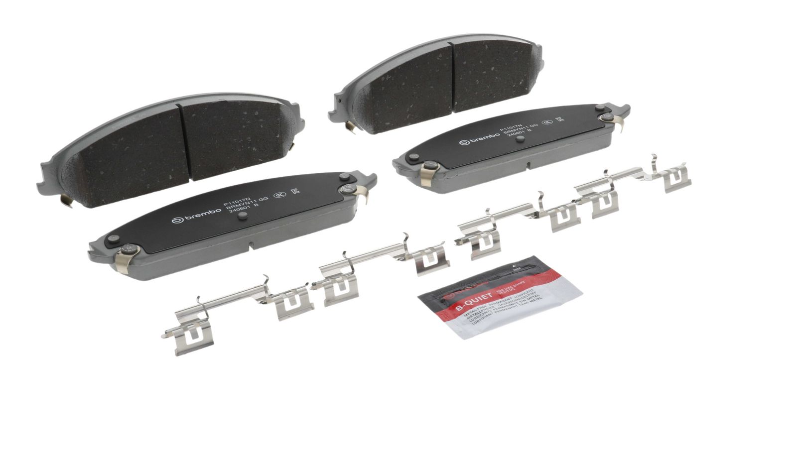 PRIME Ceramic Front Disc Brake Pad Set - P11017N_25
