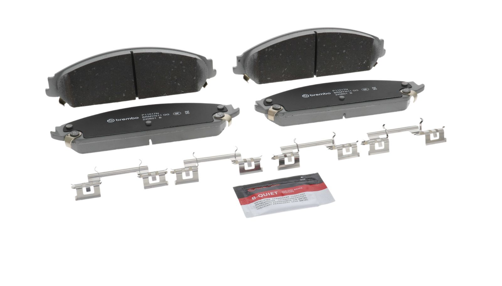 PRIME Ceramic Front Disc Brake Pad Set - P11017N_26