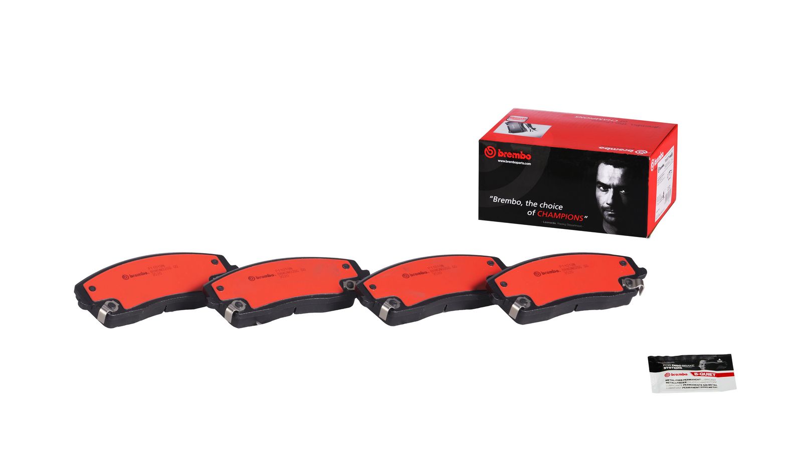 PRIME Ceramic Front Disc Brake Pad Set - P11019N_01