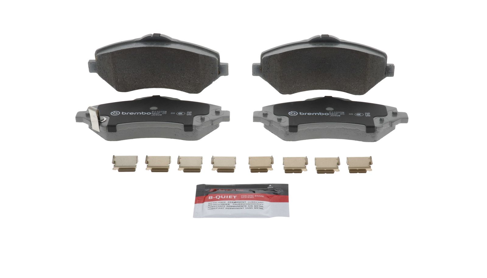 PRIME Ceramic Front Disc Brake Pad Set - P11025N_03