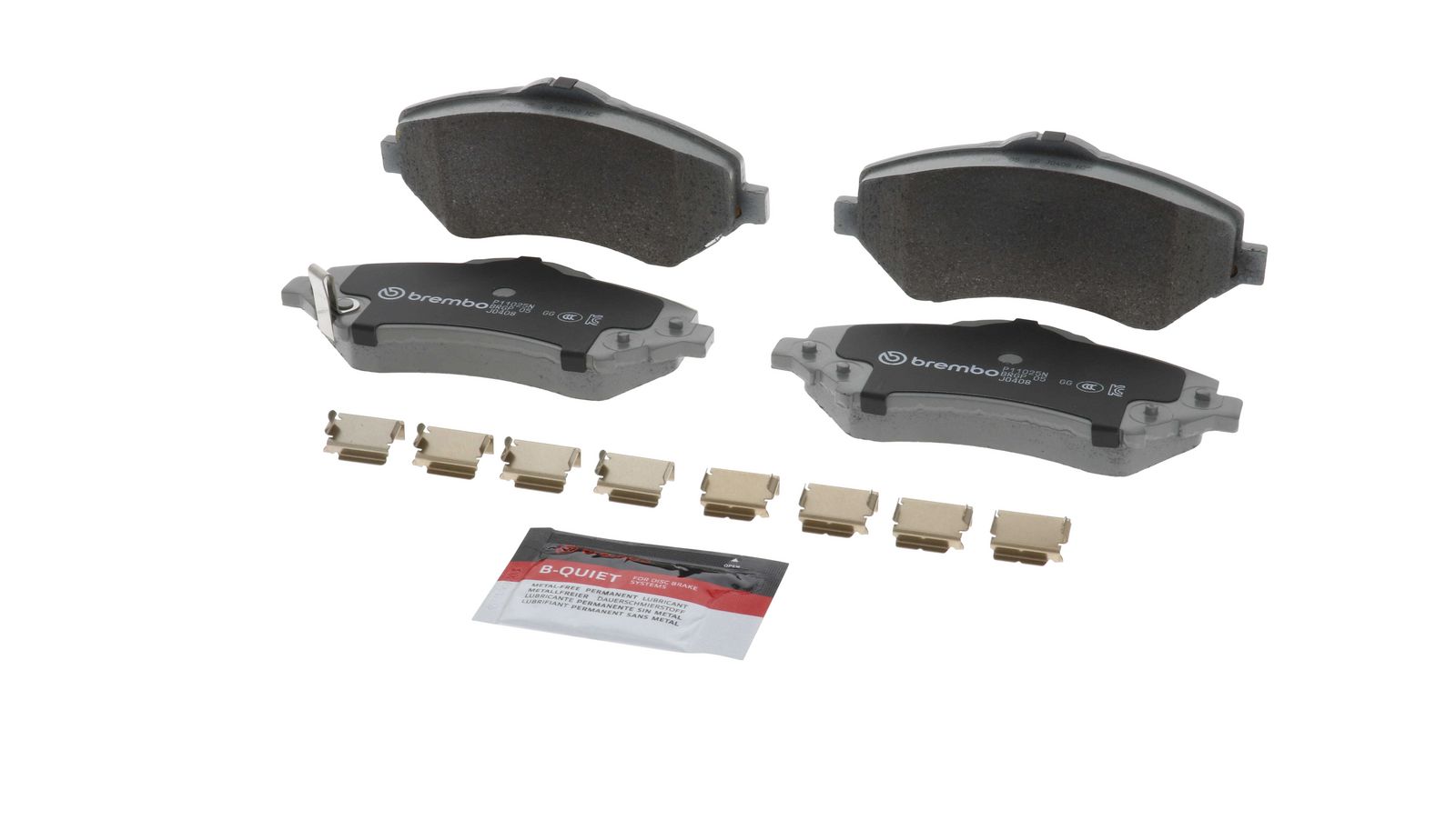 PRIME Ceramic Front Disc Brake Pad Set - P11025N_04