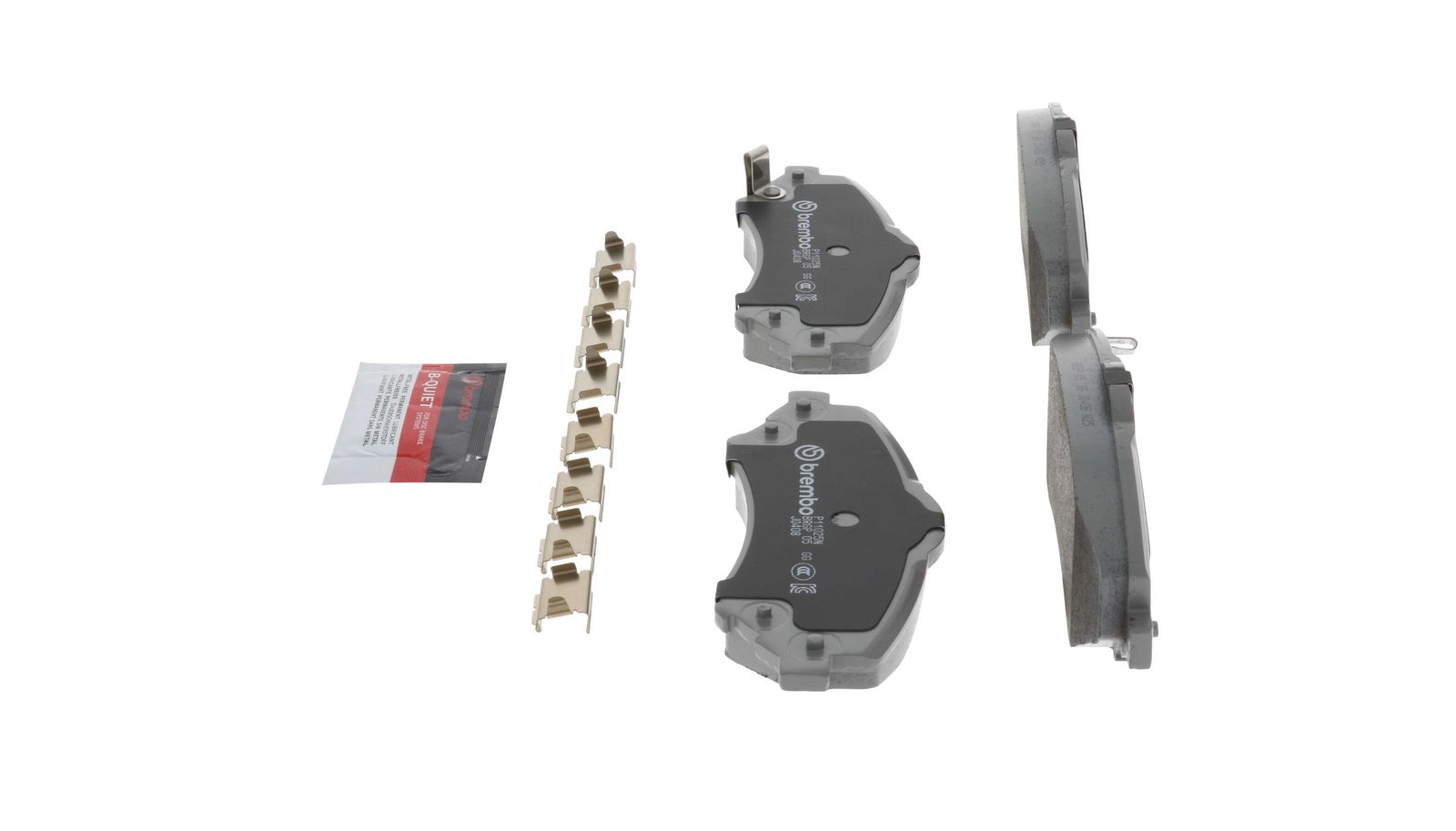 PRIME Ceramic Front Disc Brake Pad Set - P11025N_09
