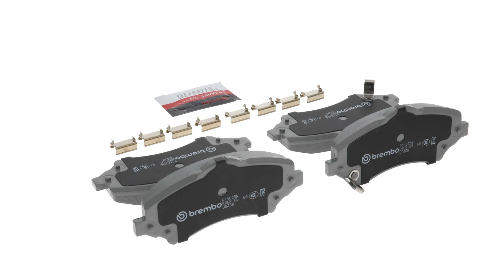 PRIME Ceramic Front Disc Brake Pad Set - P11025N_13