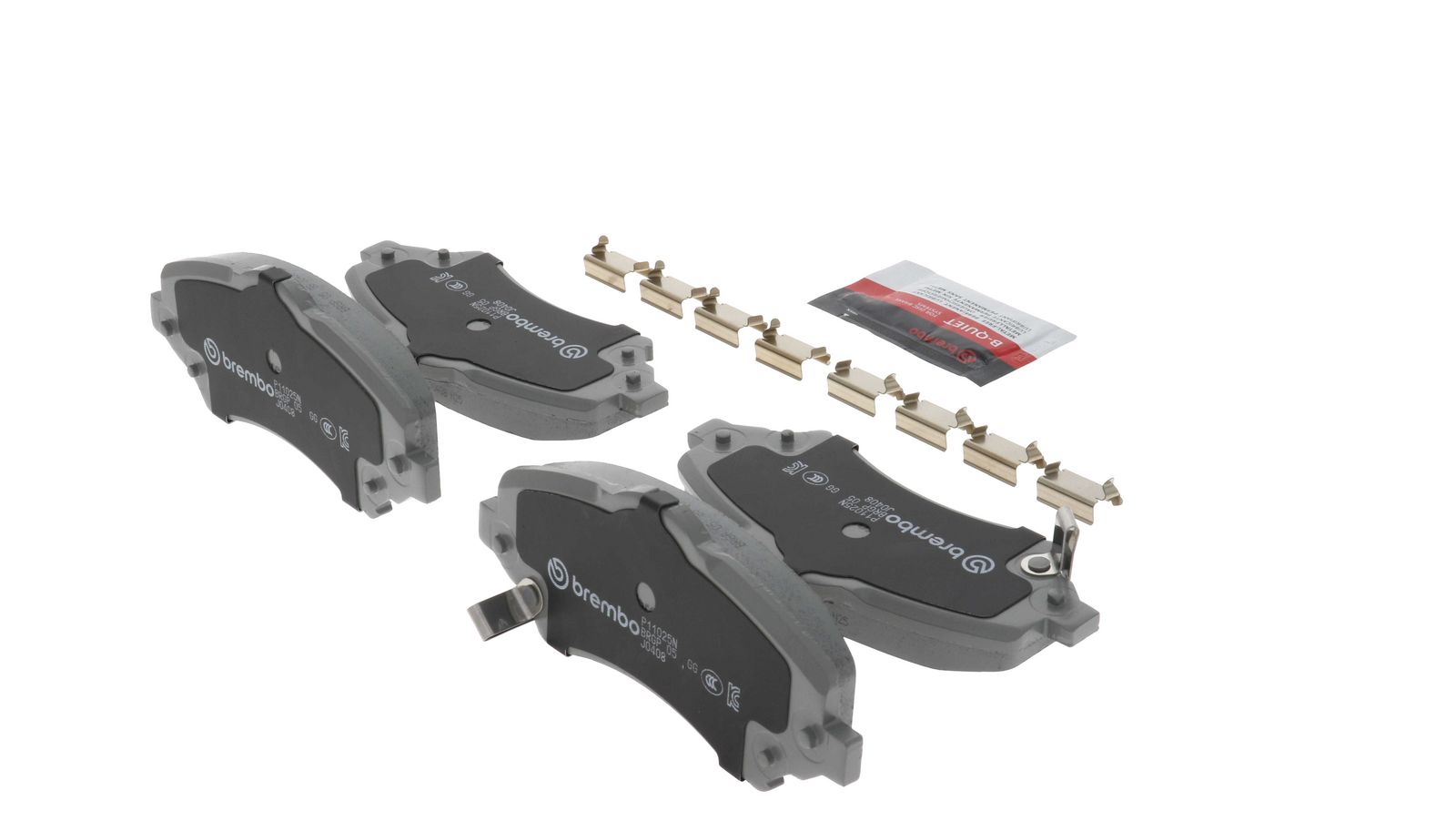 PRIME Ceramic Front Disc Brake Pad Set - P11025N_18