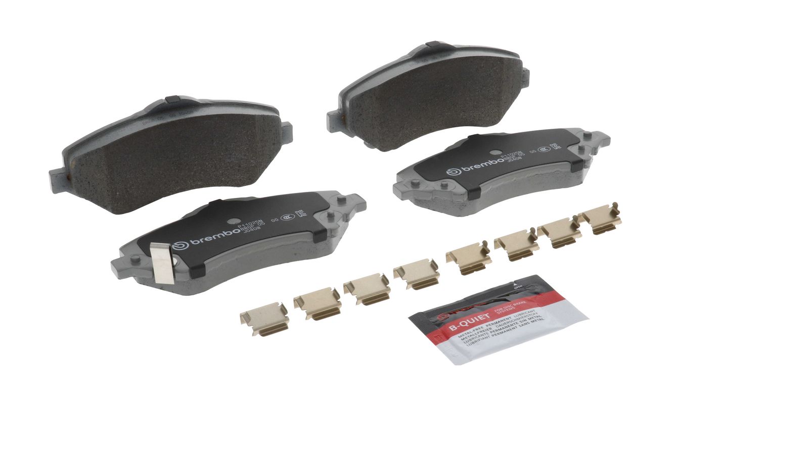 PRIME Ceramic Front Disc Brake Pad Set - P11025N_25