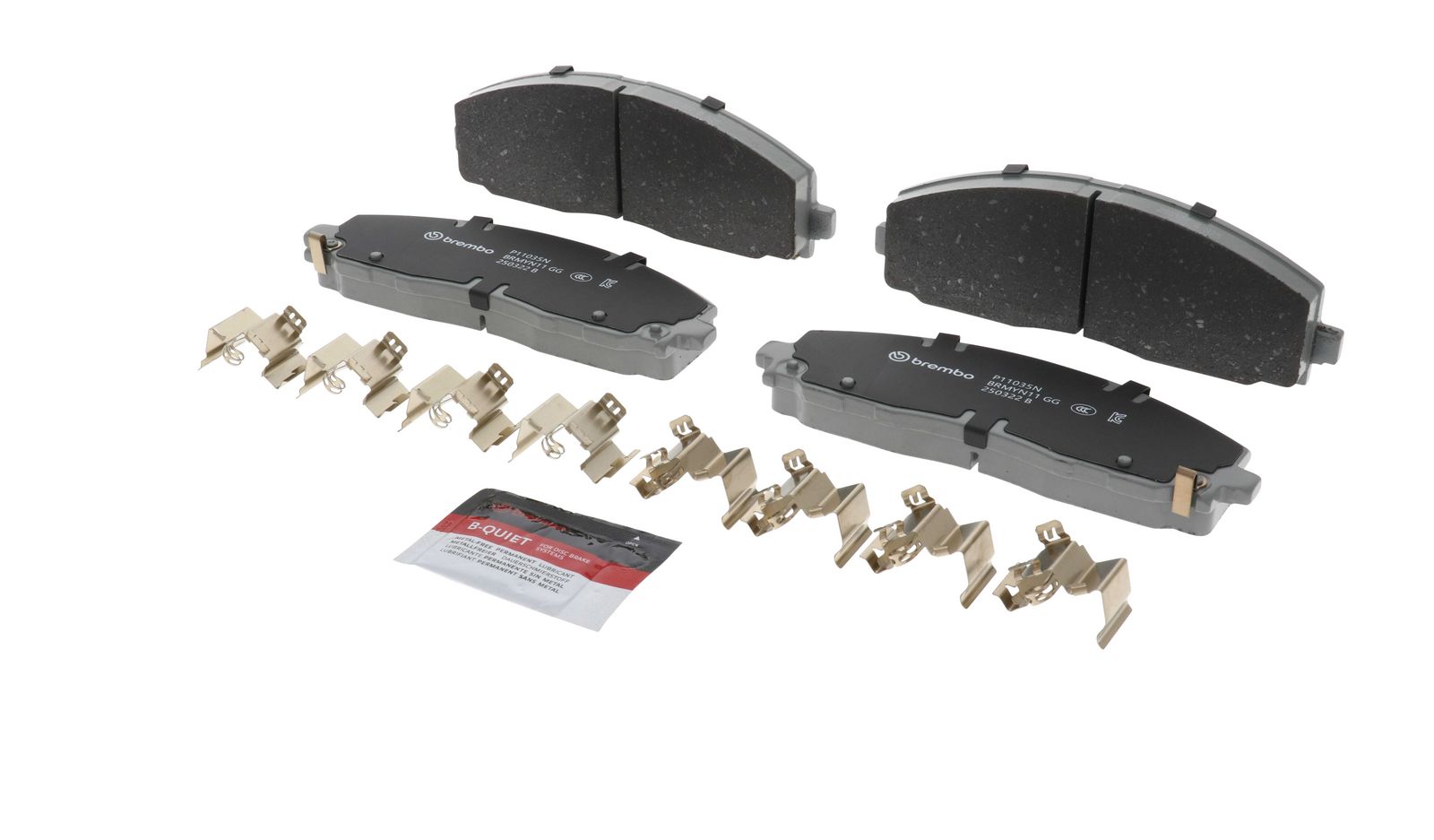 PRIME Ceramic Front Disc Brake Pad Set - P11035N_09