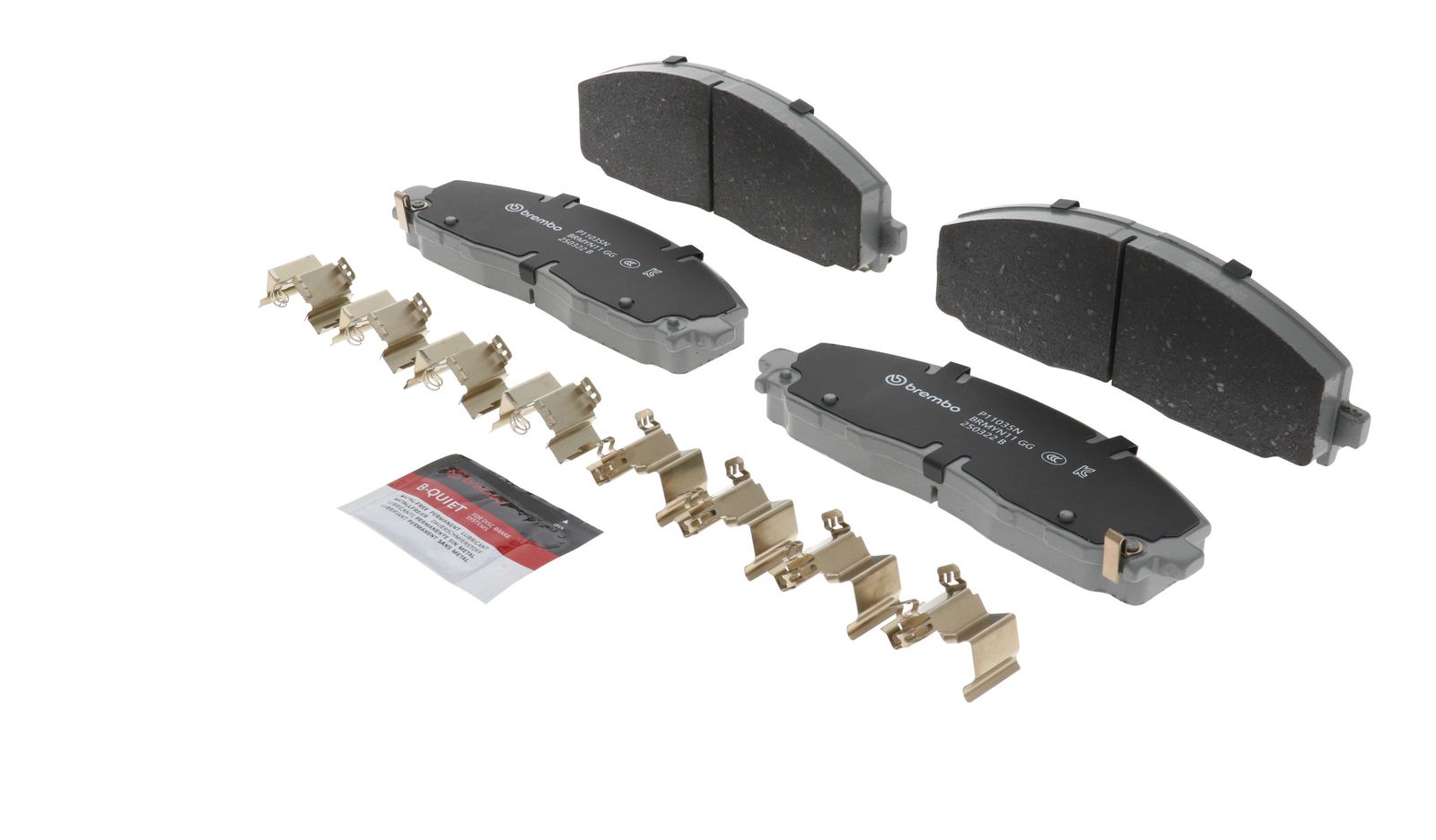 PRIME Ceramic Front Disc Brake Pad Set - P11035N_10