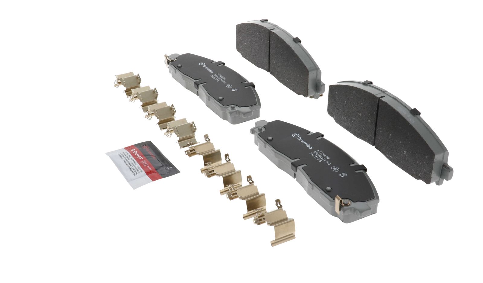 PRIME Ceramic Front Disc Brake Pad Set - P11035N_11