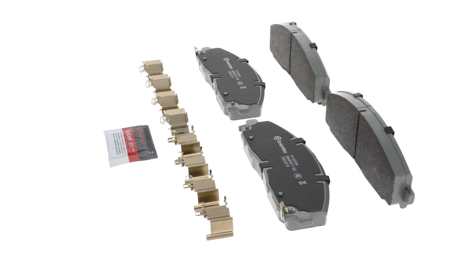 PRIME Ceramic Front Disc Brake Pad Set - P11035N_12