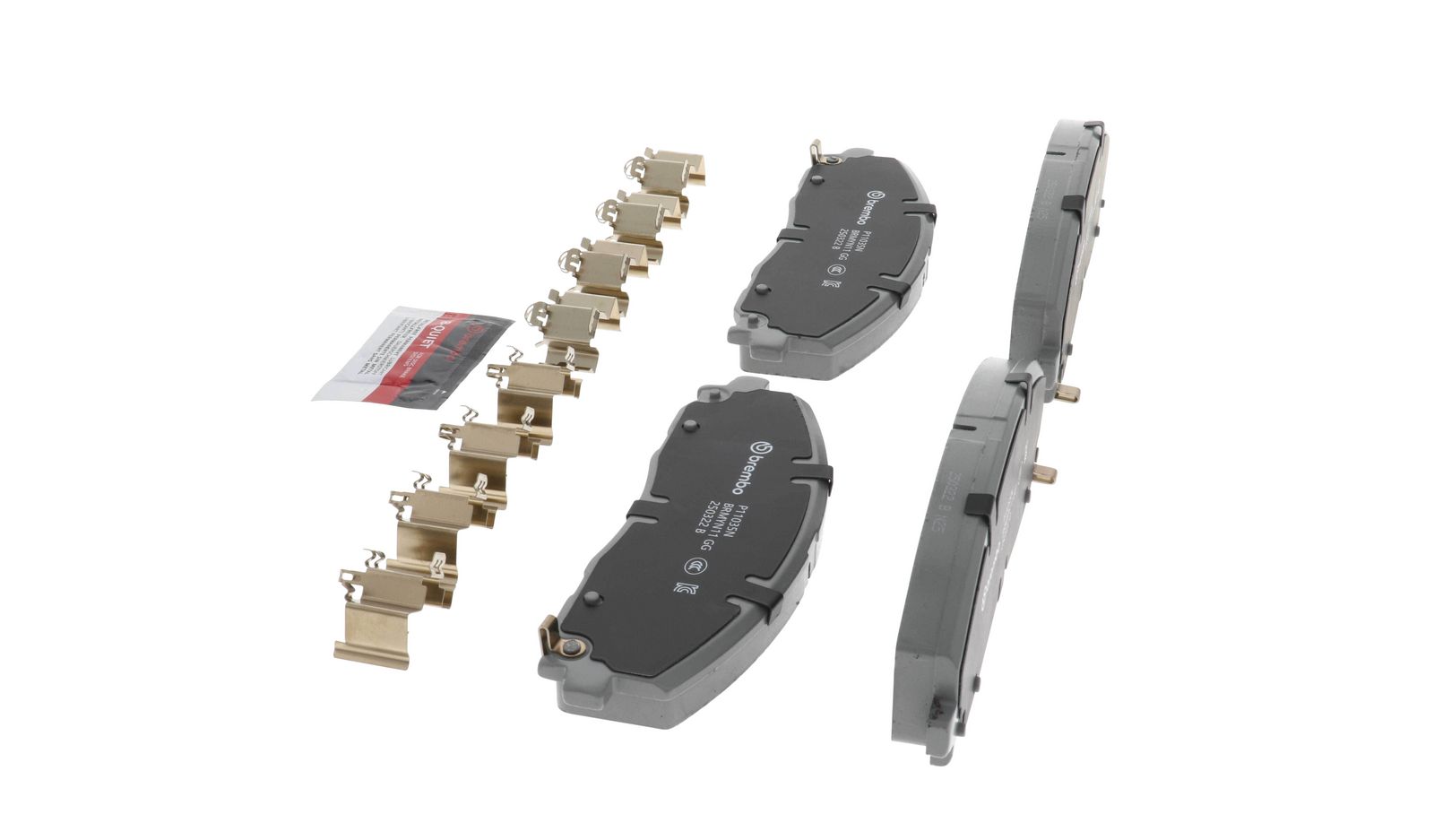 PRIME Ceramic Front Disc Brake Pad Set - P11035N_14