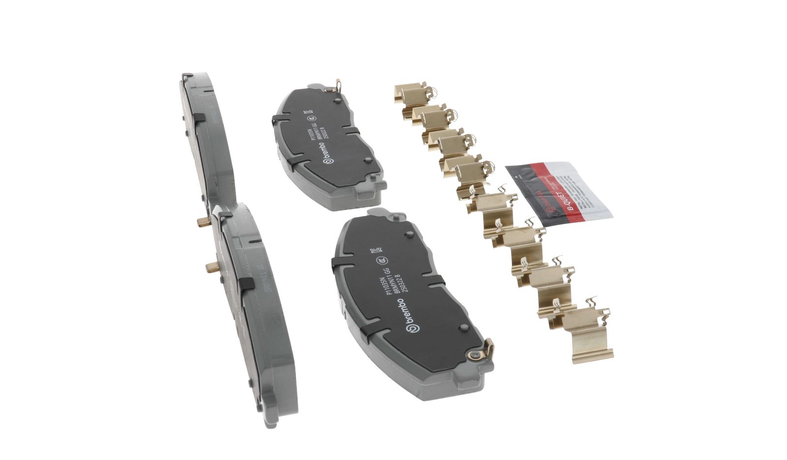 PRIME Ceramic Front Disc Brake Pad Set - P11035N_24