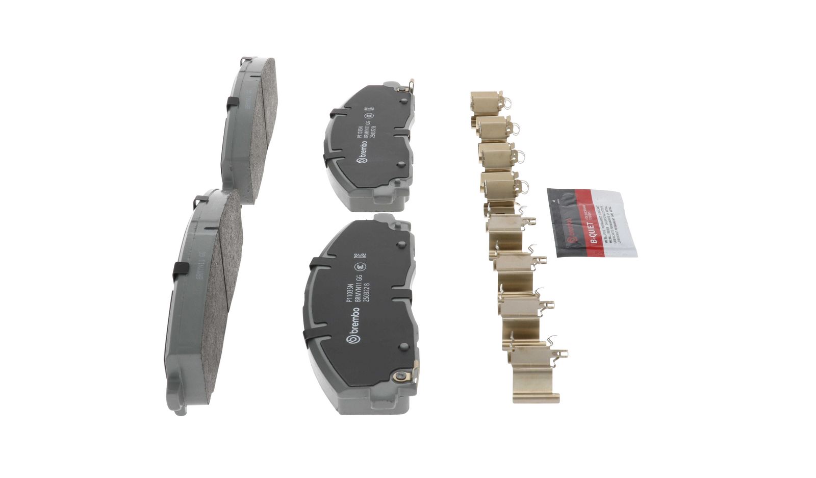 PRIME Ceramic Front Disc Brake Pad Set - P11035N_25