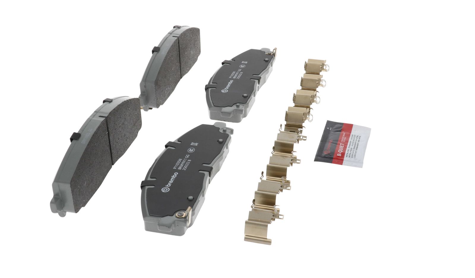 PRIME Ceramic Front Disc Brake Pad Set - P11035N_26