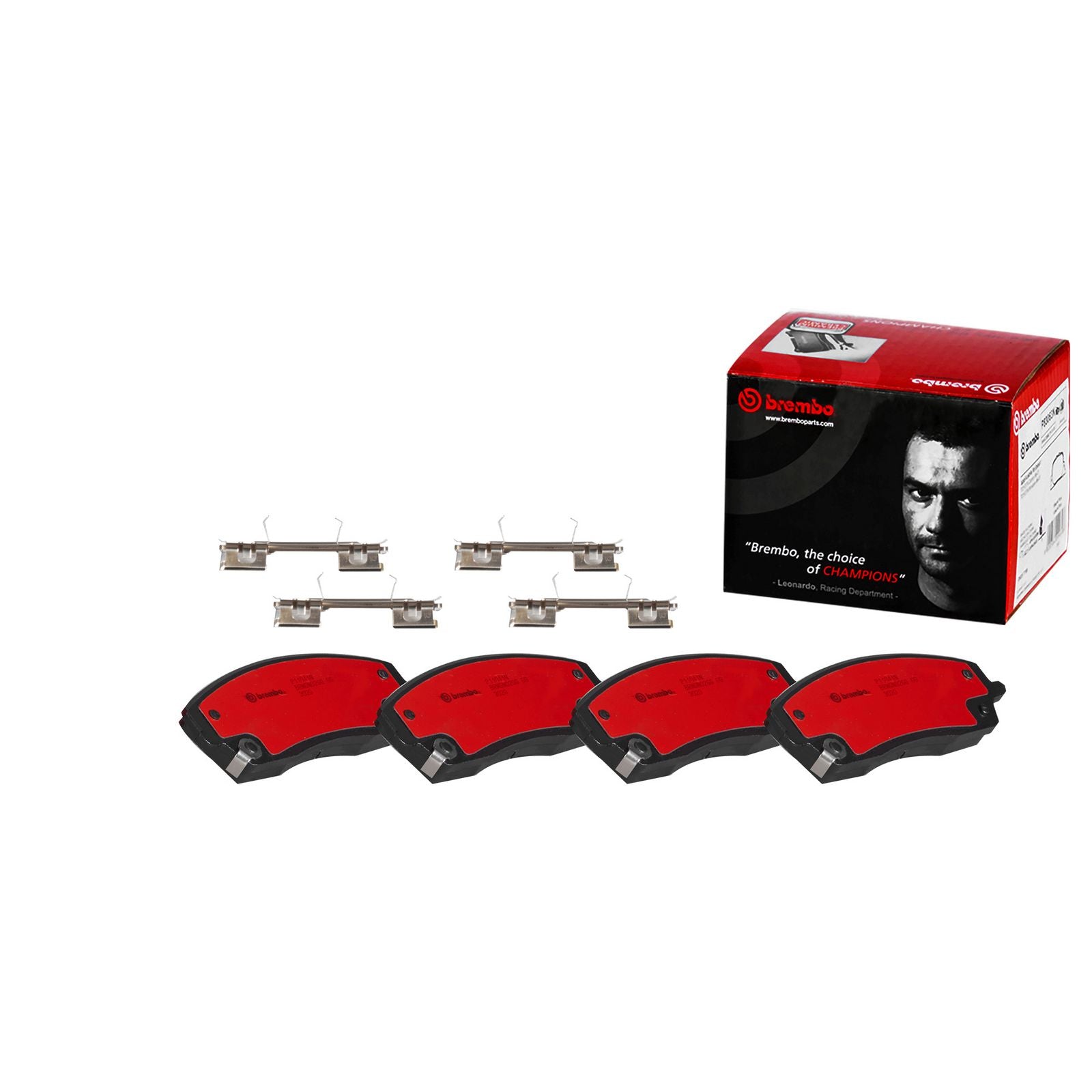 PRIME Ceramic Front Disc Brake Pad Set - P11041N_01