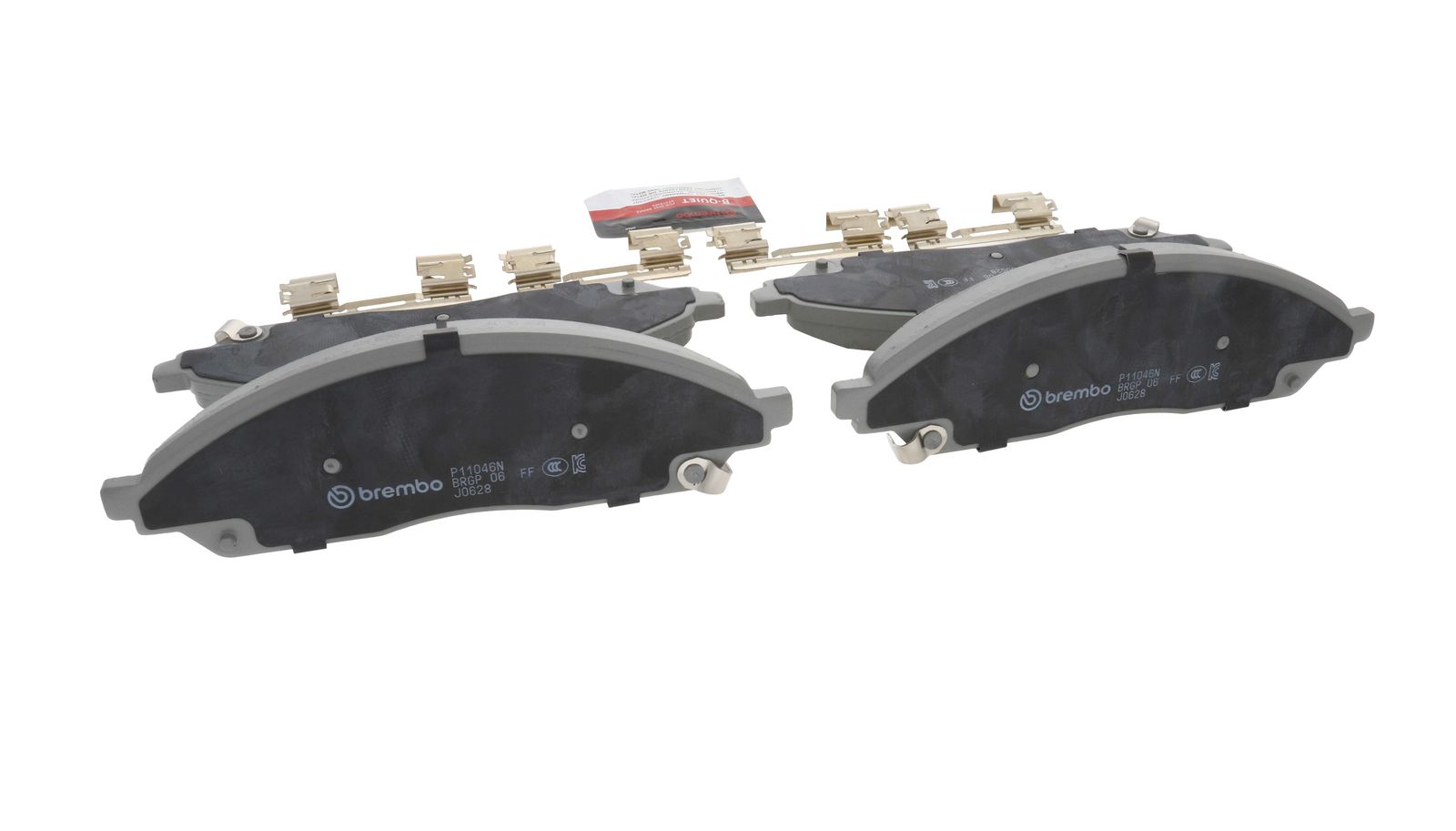 PRIME Ceramic Front Disc Brake Pad Set - P11046N_14