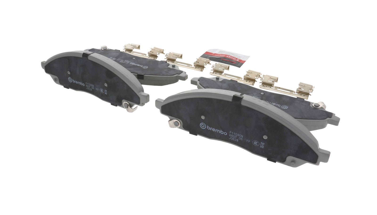 PRIME Ceramic Front Disc Brake Pad Set - P11046N_17