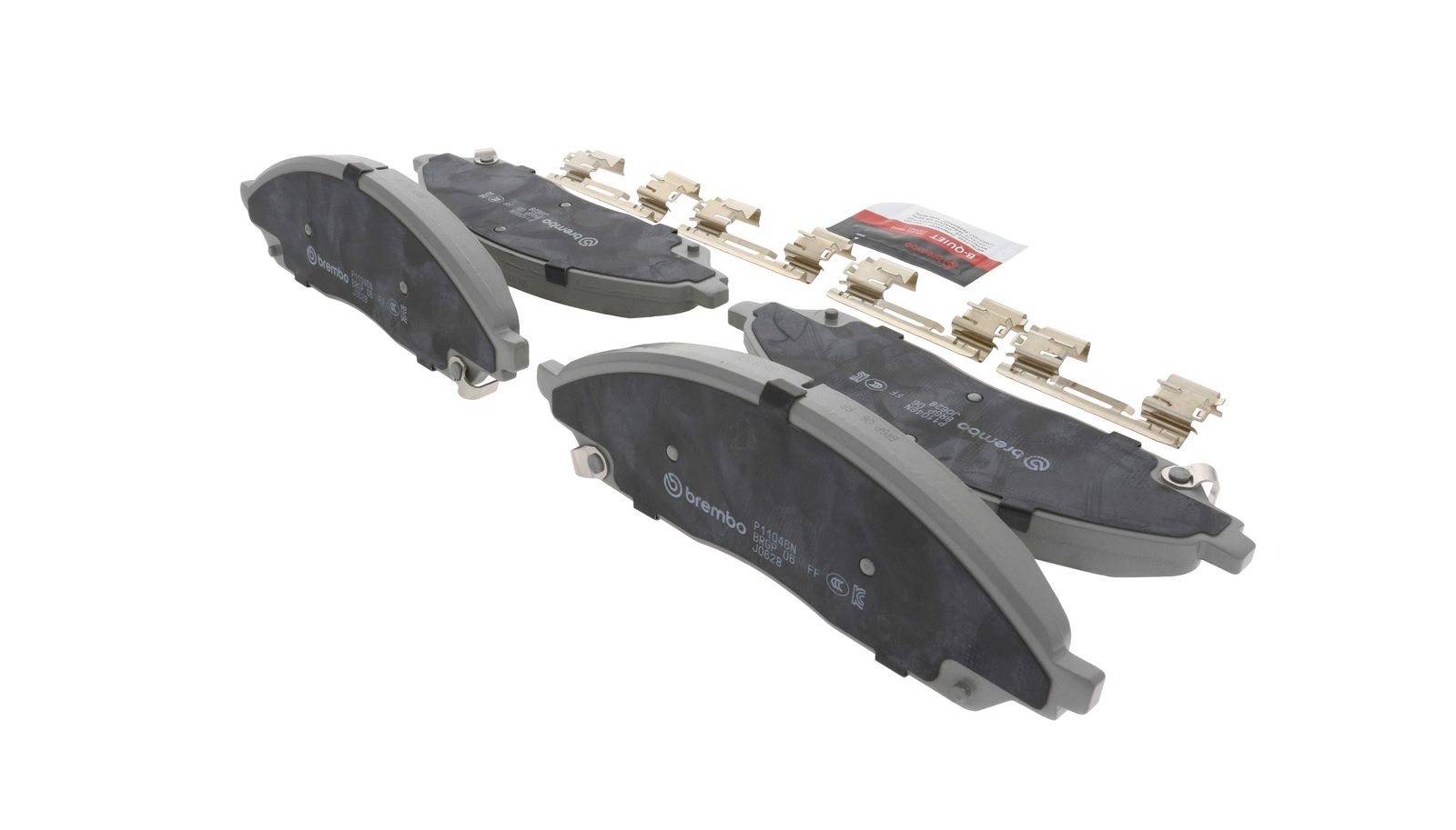 PRIME Ceramic Front Disc Brake Pad Set - P11046N_18