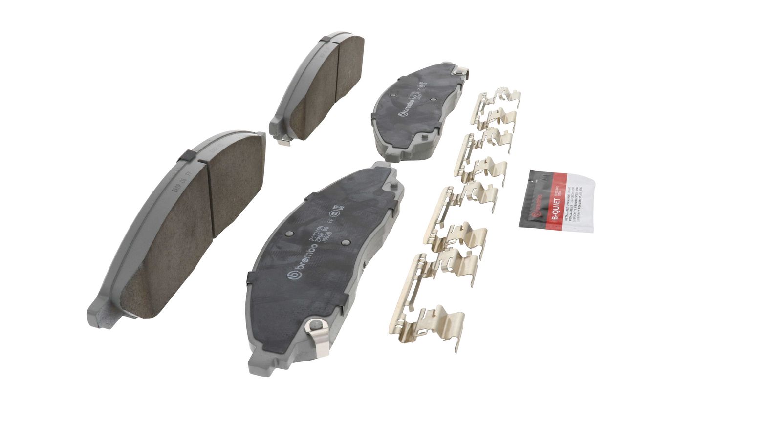 PRIME Ceramic Front Disc Brake Pad Set - P11046N_22