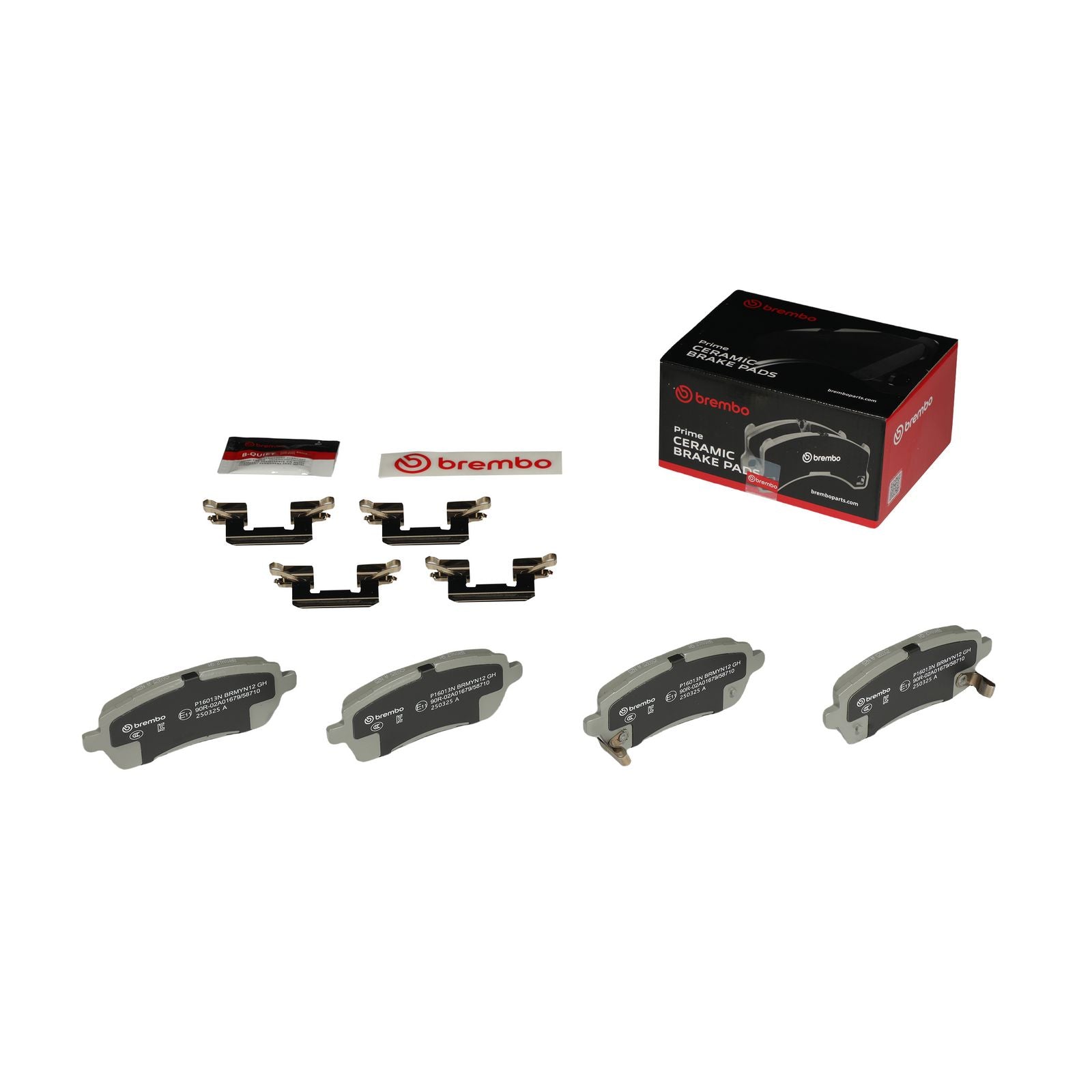 PRIME Ceramic Front Disc Brake Pad Set - P16013N_02