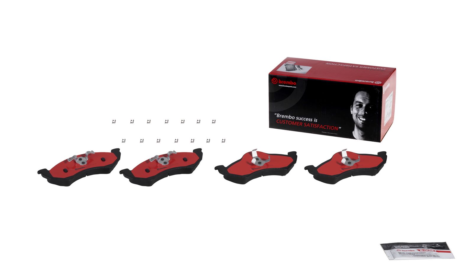 PRIME Ceramic Front Disc Brake Pad Set - P18005N_01
