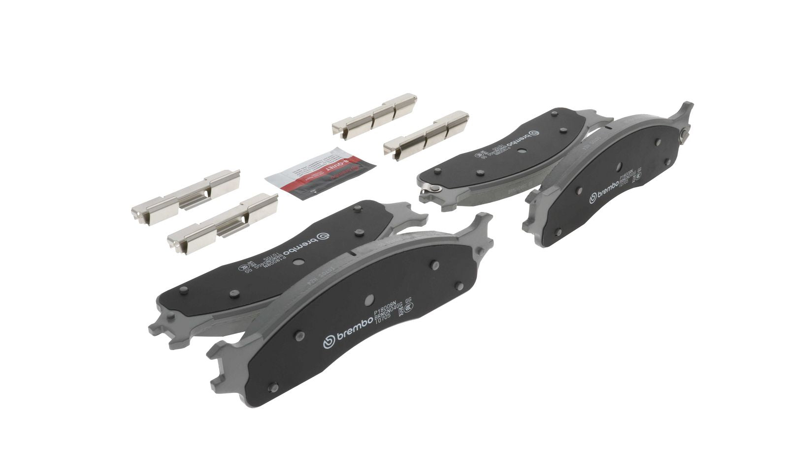 PRIME Ceramic Front Disc Brake Pad Set - P18008N_11