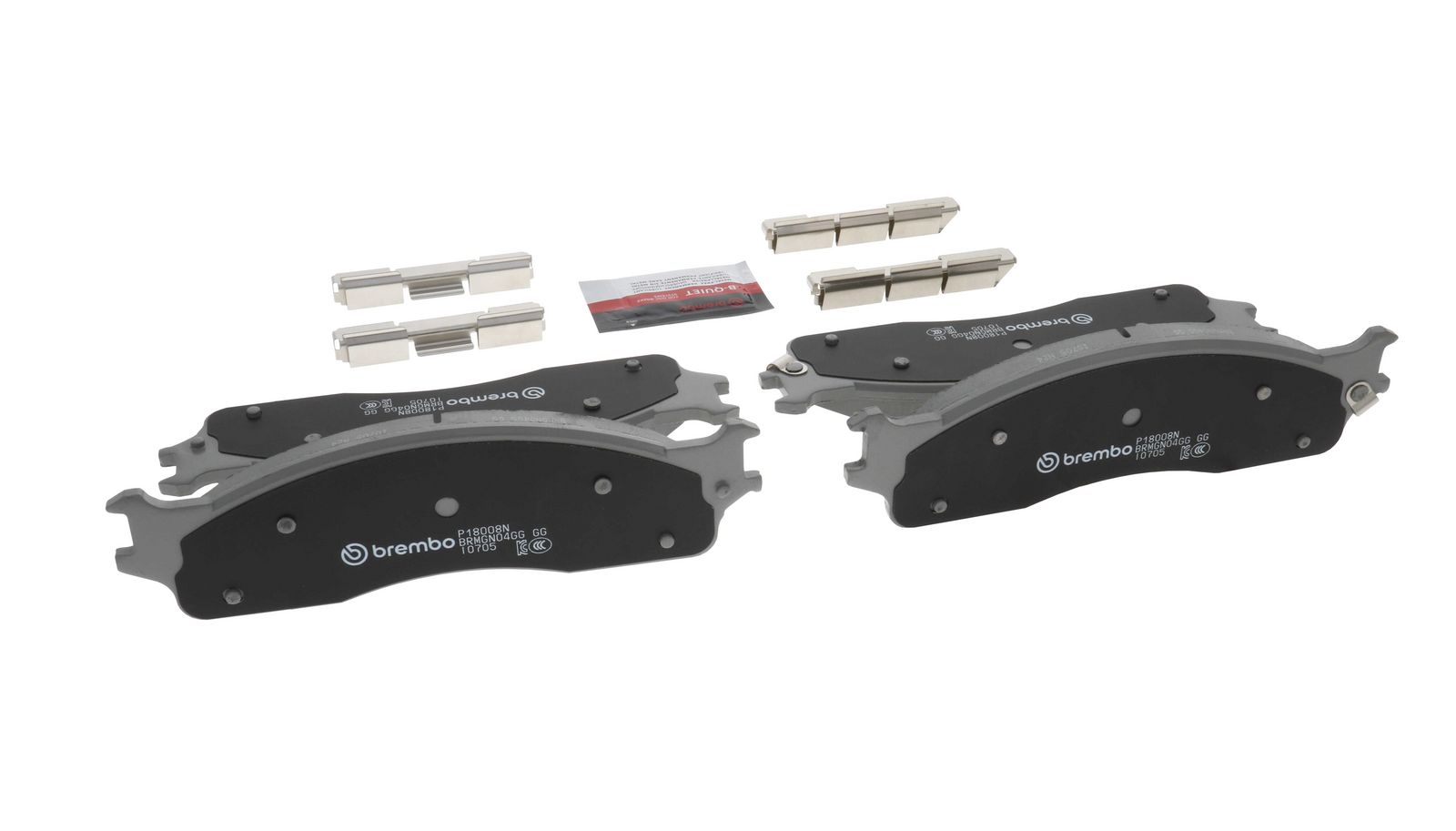 PRIME Ceramic Front Disc Brake Pad Set - P18008N_13