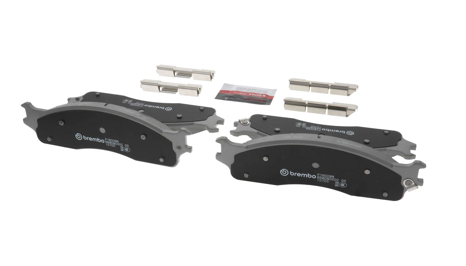PRIME Ceramic Front Disc Brake Pad Set - P18008N_15