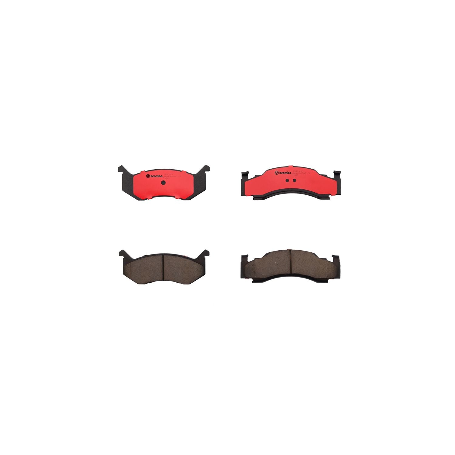 PRIME Ceramic Front Disc Brake Pad Set - P18014N_01