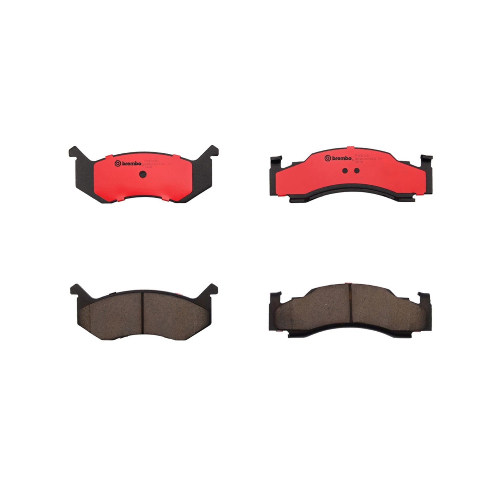 PRIME Ceramic Front Disc Brake Pad Set - P18014N_01