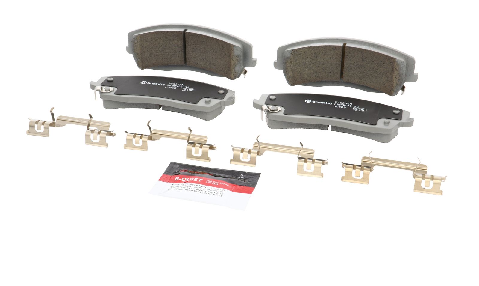 PRIME Ceramic Front Disc Brake Pad Set - P18034N_04