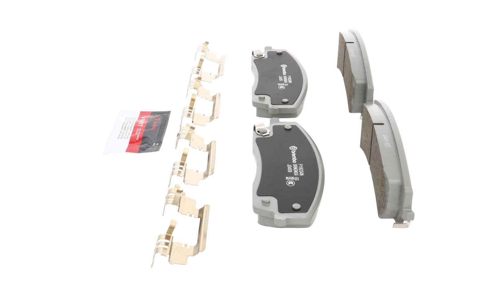 PRIME Ceramic Front Disc Brake Pad Set - P18034N_09