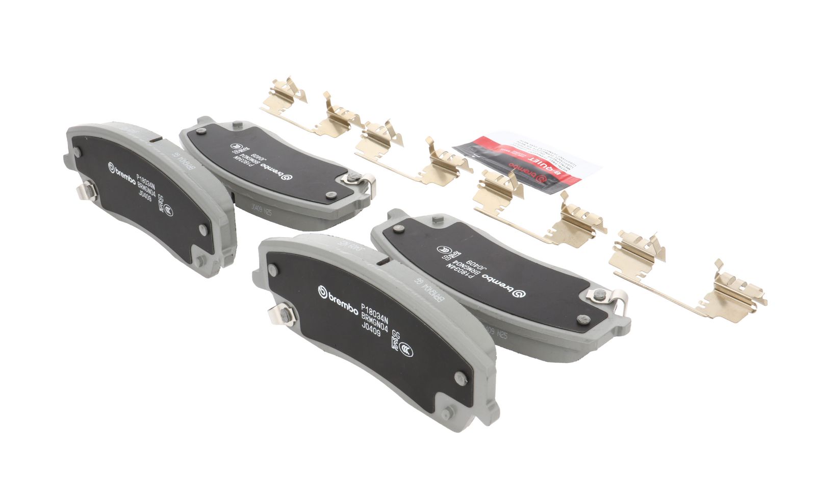 PRIME Ceramic Front Disc Brake Pad Set - P18034N_18