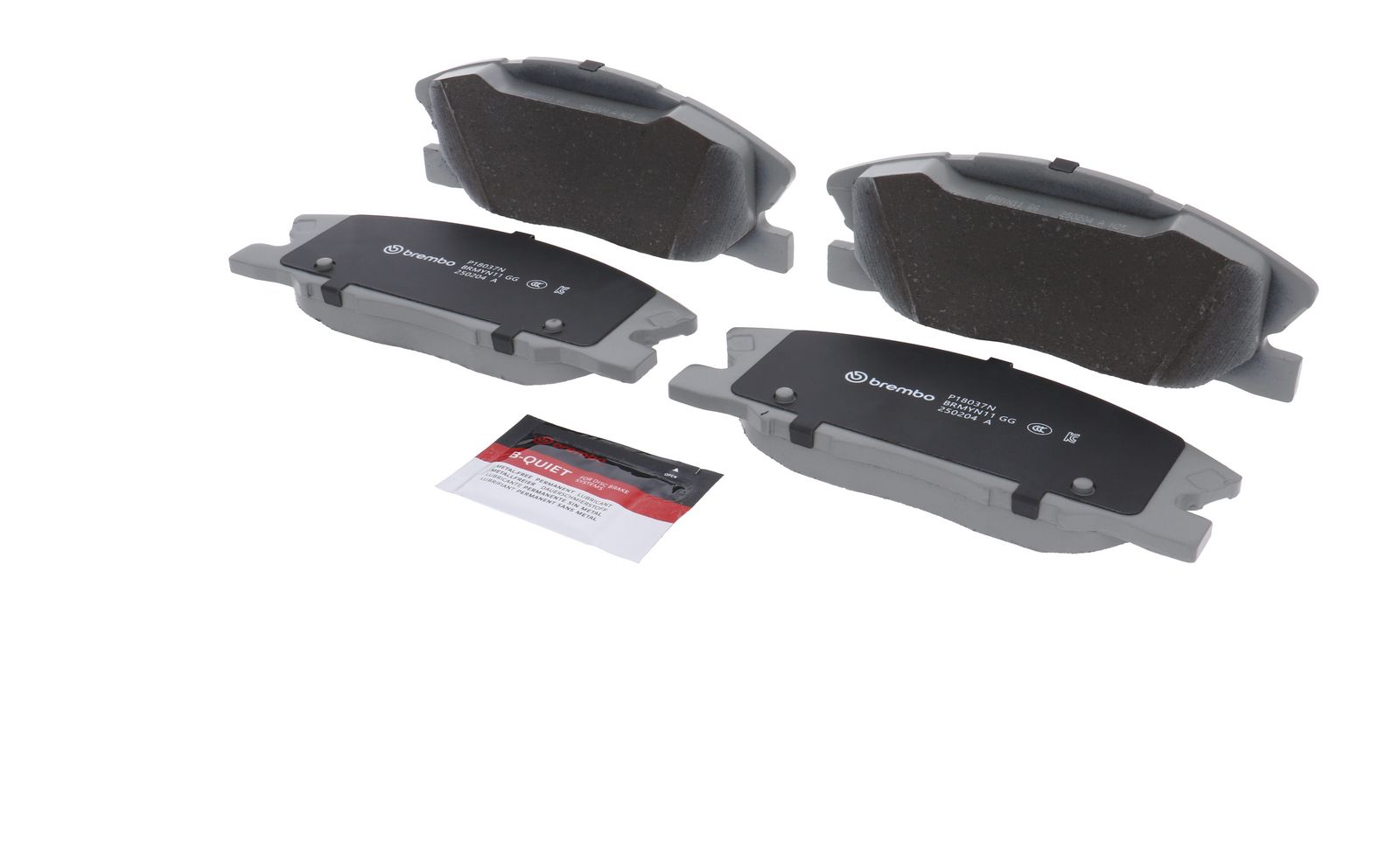 PRIME Ceramic Front Disc Brake Pad Set - P18037N_04