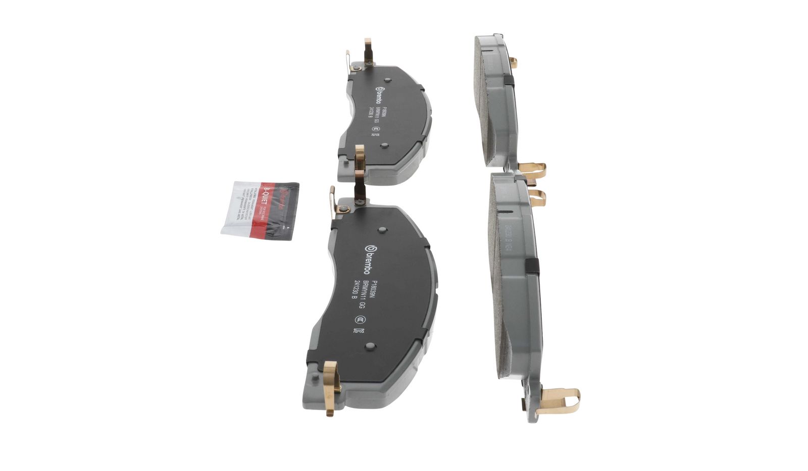 PRIME Ceramic Front Disc Brake Pad Set - P18039N_08