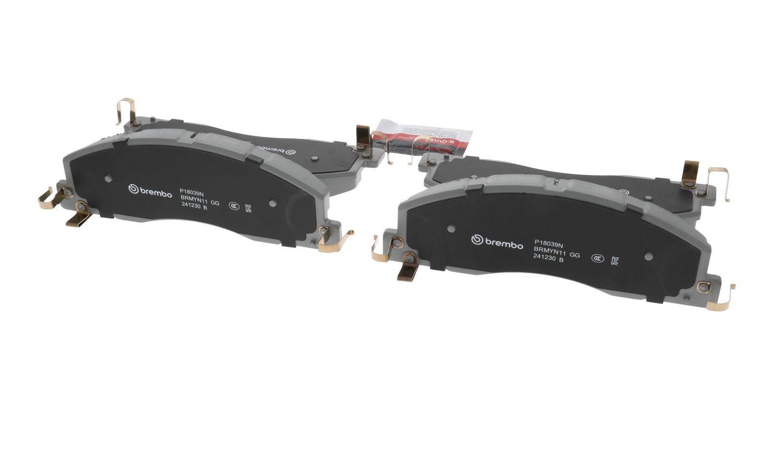 PRIME Ceramic Front Disc Brake Pad Set - P18039N_15