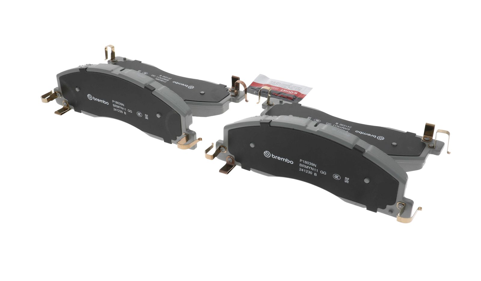 PRIME Ceramic Front Disc Brake Pad Set - P18039N_16