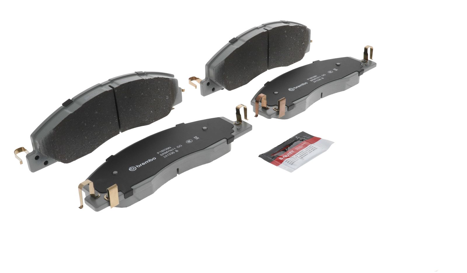PRIME Ceramic Front Disc Brake Pad Set - P18039N_23