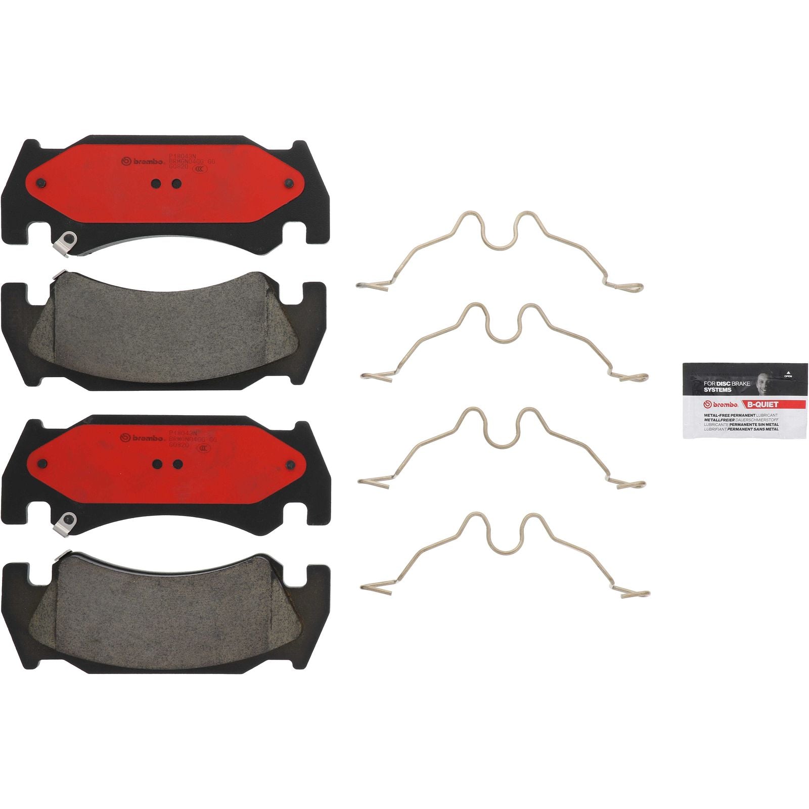 PRIME Ceramic Front Disc Brake Pad Set - P18043N_26